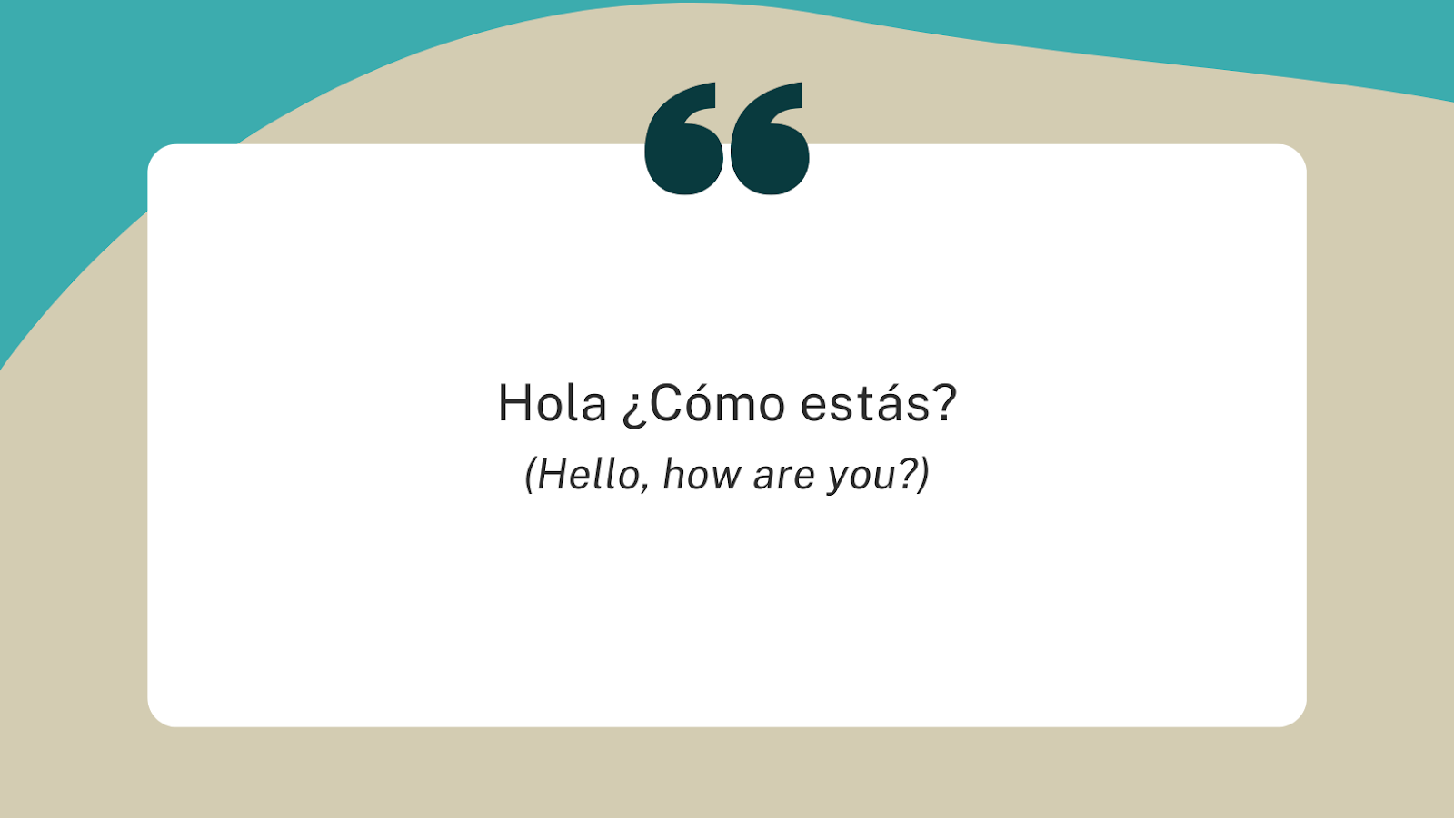 How To Say Hi In Spanish A Guide To Spanish Greetings Cooljugator